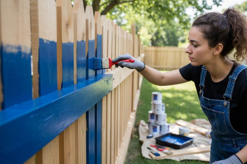 Business Fence Painting